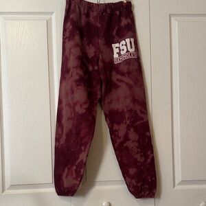 FSU Seminoles tie-dyed Sweatpants